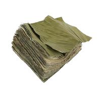 Warmhm 100 Pezzi Foglie di Loto Secche Naturali Quadrate per Sushi, Riutilizzabili e Versatili per Avvolgere e Cuocere al Vapore, per Cucina Asiatica e Buffet