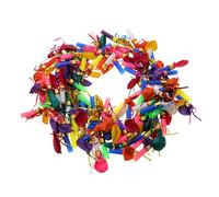 Warmhm 100pezzi Palloncini Per Feste Compleanno Per Giocattoli Colorati Per Eventi e Celebrazioni Facili Da Usare Per Halloween Natale e Capodanno