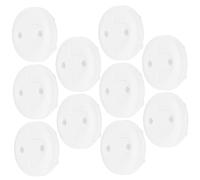 Warmhm 10pezzi Copriprese in Plastica Per Ragazzo Ragazza Ragazza Protezione Elettrica Adatte Tutte Le Prese Di Sicurezza Domestica e Pubblica