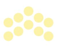 Warmhm 10pezzi Gel per Illuminazione per Correzione Colore Adesivi Rotondi per Luci LED da Studio Filtri Luminosi Pellicola Rossa per Fari Stroboscopici