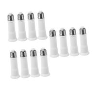 Warmhm 12pezzi Socket Per Lampadine Da Adattatore Telescopico Per Illuminazione Facile Installazione e Posizionamento Preciso Per Applicazioni Di Luce Interna Ed Esterna