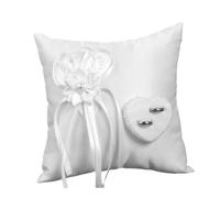 Warmhm 1pc Vassoio per Cuscino da Matrimonio Artificiale Elegante Cuscino da Portare per Decorazione da Matrimonio