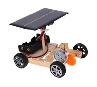 Warmhm 1pezzi Diy Auto Solare Legno Kit Ingegneria Per Educativo Per Sviluppo Delle Competenze Logiche e Pratiche Per Ragazzi e Ragazze