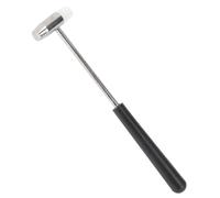 Warmhm 1pezzi Martello Orologiaio in Metallo Mini Per Riparazione Orologi e Bracciali Martello Doppia Testa Con Manico Sottile Strumento Resistente Per Regolazione Cinturini in Acciaio in