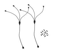 Warmhm 1set Cavo Splitter Hub Per Ventilatori e Strisce Led Estensione Connettori Aggiuntivi Facile Installazione e Connettività
