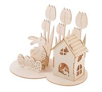 Warmhm 1set Puzzle Per Apprendimento Pasquale Puzzle Autocostruito Confezione Decorazione Per e Compleanno