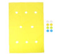 Warmhm 1set Tappetini Per Team Building Hole Tarp Mat Per Attività Indoor e Outdoor Mat Interattivo Per Aziendali Collaborativo Per