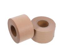Warmhm 2 Nastro Adesivo Carta Kraft da Nastro Attivato da Super Resistente e Scrivibile per e Spedizione Sostenibile e per La Dei Pacchi