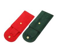 Warmhm 2 pezzi Astuccio per Orologi Sacchetti Organizer per Orologi e con Chiusura Fibbia Design Compatto e Portatile per Viaggi e Protezione