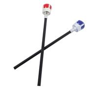 Warmhm 2 Pezzi Bastoni da Re per Halloween Bastone Regale da Gioco di Ruolo Leggero e Realistico Accessori Cosplay per Feste e Recite Facile da Pulire e Conservare