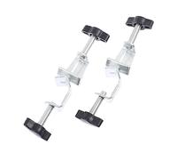 Warmhm 2 pezzi Boss Head Clip Regolabile per Laboratorio Fissaggio Angolare per Esperimenti Chimici per Studenti e Professionisti