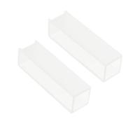 Warmhm 2 pezzi Cuvette da Laboratorio in Vetro Trasparente per Spettrofotometri Uv-vis Standard e Precise per Analisi Spettroscopiche Campioni