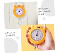 Warmhm 2 pezzi Digitale Portatile con Gancio Bilancino di Precisione per Valigie e Oggetti Difficili da Pesare Precisione Design Robusto Multifunzionale per e