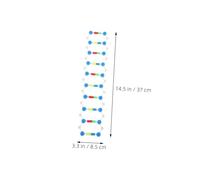 Warmhm 2 pezzi Kit Struttura Dna Doppia Spirale per Educazione Scientifica e Laboratorio Giocattolo Educativo per Strumento Didattico per Biologia e Genetica