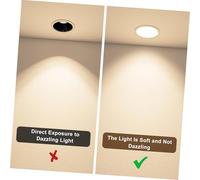 Warmhm 2 Pezzi Light Diffuser Film Glare Soft Fabric Lampshade Diffuser For Nursery Bedroom And Living Room Eye Protection