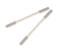 Warmhm 2 pezzi Maniglie per Dondolo in Plastica Bianco Impugnature Ergonomiche e Resistenti per Manici di Giocattoli da Ricambio per Cavallucci Dondolo