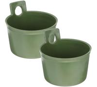 Warmhm 2 pezzi Mestolo da Giardino Ergonomico Cucchiaio Allungato per Irrigazione e Fertilizzazione Paletta Versatile per Casa Ristorante e Coltivazione Design Pratico e Confortevole