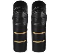 Warmhm 2 Pezzi Protezioni per Ginocchia Calde Invernali Antivento Impermeabili Cinturino Regolabile, Taglia Unica per Veicoli a Due Ruote e Equitazione, Copertura Spessa Colore Casuale