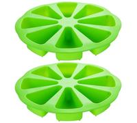 Warmhm 2 Pezzi Stampo in Silicone per Torta, Verde, per Caramelle e | Uso Domestico, Multiuso e Facile da Pulire, in Silicone senza Odore, Adatto a Dolci Creativi