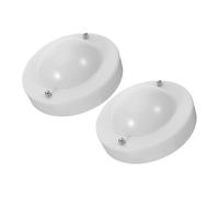 Warmhm 2 Pezzi Sussidi Didattici Con Sfera Conduttiva Attrezzatura Fisica Lampada Sensibile Al Tocco Novità Palla Conduttiva Strumenti Per Esperimenti Di Fisica Bianca Plastica