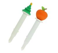 Warmhm 2 pezzi Termometro per Cucina Resistente Temperature Precisa Temperatura Carni e Olio Compatto per Forno e Bbq per Manzo Maiale e Prosciutto