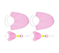 Warmhm 2 Set Costume da per Adulti con Ciuccio Gigante e Bavaglino Regolabile per Uomini e Donne, Shower e Bachelor Party, Elastico e Sicuro, 2 Pezzi