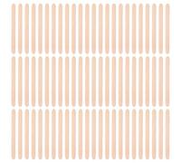 Warmhm 20 Confezioni Abbassalingua in Legno Monouso, Spatole Diagnostiche per Lingua, Bastoncini Sicuri per Uso Clinico e Domestico, Lavorazione Artigianale senza Sbavature, Materiali