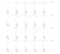 Warmhm 20 Pezzi Airbag Trasparenti per Cappelli Auricolari Fai da Te, Accessori Leggeri e Resistenti per Copricapo Orecchie Mobili, Kit per Travestimenti e Giochi di Finzione