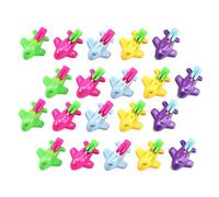 Warmhm 20 Pezzi Mini Aerei Fischianti Giocattolo in Plastica Colorati per Giocattoli Educativi Sensoriali per Asilo Nido e Scuola Materna Colore Casuale Colore Casuale