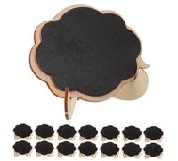 Warmhm 20 Pezzi Mini Lavagne da Buffet Lavagnette Piccole Scrivibili per Decorazioni Feste e Matrimoni per Etichettatura e Segnaposti