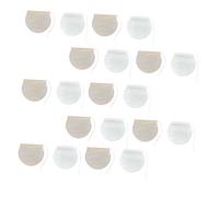 Warmhm 200 pezzi Bustine Filtro Tè Usa e Getta Sacchetti Rotondi Filtro Erbe e Spezie Confezione Sigillata Adatti per Tè Sfuso Caffè e Tisane Rapido Rilascio Aroma