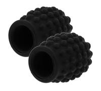 Warmhm 2pezzi Coperture Per Punte Delle Bacchette in Silicone Tappi Per Sordina Per Esercitarsi Riducono Rumore e Proteggono Bacchette Per Praticare Casa