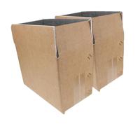 Warmhm 2pezzi Scatole Isolanti Per Spedizioni Refrigerate Con Fodera in Alluminio Contenitori Resistenti Per Alimenti Sensibili Come Frutti Di Mare e Frutta Riutilizzabili Ed Eccellente i