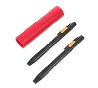 Warmhm 2sets Pennarelli per Tessuti Cancellabili Calore con Ricariche Penne per Cucito e Ricamo Sicure e Lavabili Marcatori Invisibili per Tessuti Adatti Quilting e Progetti di Cucito