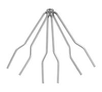 Warmhm 3 Pezzi Punte di Ricambio in Metallo Compatibili la Maggior Parte dei Modelli per Pirografia ad Alta Impedenza per Progetti Fai da Te e Lavori di Artigianato