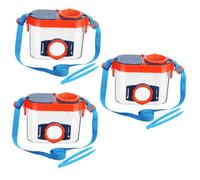 Warmhm 3 Set di osservazione degli insetti Raccolta bug cosa giocattoli specchio ingranditore Kit di cattura degli insetti Kit per l'osservazione degli insetti plastica