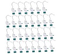 Warmhm 30 Pezzi Clip Appendi Pantaloni Resistenti e Antiscivolo in Metallo Spesso Ganci per Jeans Cappelli e Calzini per ed