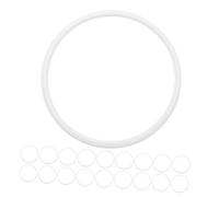 Warmhm 30pezzi Anelli Di Plastica Per Macramè E Fai Da Te Cerchi Decorativi Per Acchiappasogni Ghirlande E Progetti Creativi Anelli Resistenti E Durevoli Per Decorazioni E Regali Eleganti