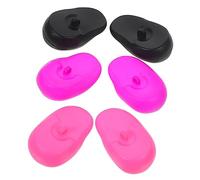 Warmhm 3paia Proteggi Orecchie in Silicone Paraorecchie Per Tinture Capelli e Protezione Auricolare Da Salone Copri Orecchie