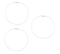 Warmhm 3pezzi Anello Di Fissaggio Inossidabile Per Guarnizione Porta Lavatrice Ricambio Resistente e Affidabile Per Riparazioni Efficaci Protegge Da Perdite e Danni