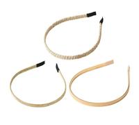 Warmhm 3pezzi Fasce Metalliche Sottile Per Capelli Donna Cerchietti Decorativi Eleganti e Comfort Per Feste Matrimoni e Uso Quotidiano Accessori Capelli Femminili Antiscivolo e Leggeri