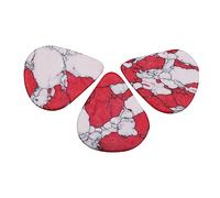 Warmhm 3pezzi Plettri Per Chitarra Semplici e Portatili Plettri Per Basso Utili Realizzati Materiali Resistenti Per Suono e Forte