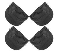 Warmhm 4 Pezzi Borsa Casco Moto con Coulisse Sacchetto Sportivo Multiuso Custodia Pieghevole Protettiva per Caschi Integrali e Demi-jet Portatile per Ciclismo Sci e Snowmobile