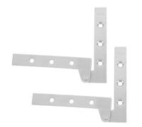 Warmhm 4 pezzi Cerniere Inossidabili Forma Set da Cerniere Nascoste per Porte e Armadi Rotazione e Silenziosa per Installazioni Multiple