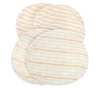 Warmhm 4pezzi Coppette Assorbilatte Lavabili in Cuscinetti Assorbenti Per Durante Allattamento Anti-traboccamento e Riutilizzabili Per