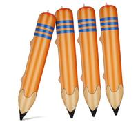 Warmhm 4pezzi Gonfiabili Gigante Decorazioni Per Scuole e Compleanno Palloncini Extra Large Pvc Per Creativi e Scuola