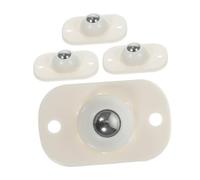 Warmhm 4pezzi Ruote Girevoli Adesive per Elettrodomestici Rulli per Mobili Cursori per Cucina Mini Ruote Puleggia per Contenitore Rifiuti