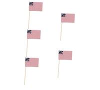 Warmhm 5 Pezzi Americana Mano in Riutilizzabile per Feste e USA Piccola Bandierina Portatile per Manifestazioni Patriottiche Decorazione Casa e Celebrazioni Dellindipendenza