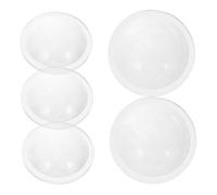 Warmhm 5 Pezzi Convessa Pmma per Torcia LED Regolabile Ottica da Ingrandimento per Insegnamento Scientifico e Illuminazione Concentrata