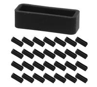 Warmhm 50 Pezzi Passanti per Cinturino Orologio in Silicone Protuberanze Antiscivolo Supporto Elastico 22Mm per Sostituzione Cinturini Sportivi e Uso Quotidiano